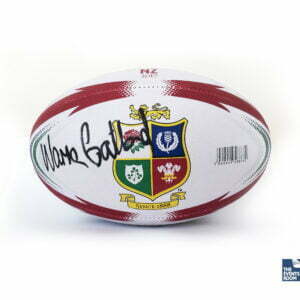 Official 2017 British & Irish Lions (NZ Tour) Ball Signed by Warren Gatland CBE